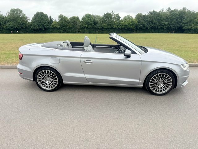 Audi A3 Cabriolet 1.6 Tdi Sport Convertible Euro 6 Silver #3