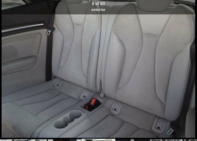Audi A3 Cabriolet 1.6 Tdi Sport Convertible Euro 6 Silver #6