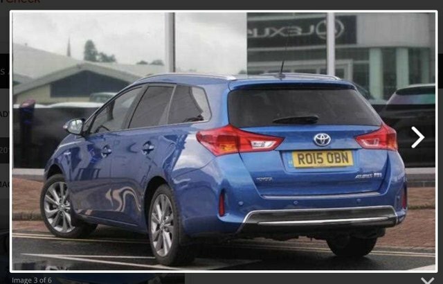 Toyota Auris 1.8 Vvt-h Excel Touring Sports Hybrid C Blue #3