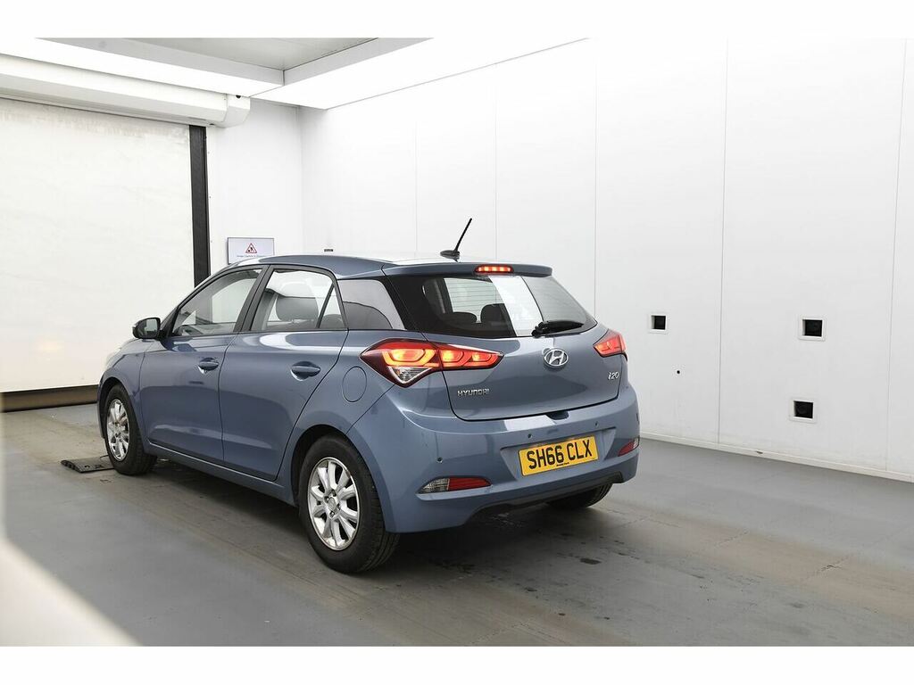 Hyundai I20 Se Blue #2