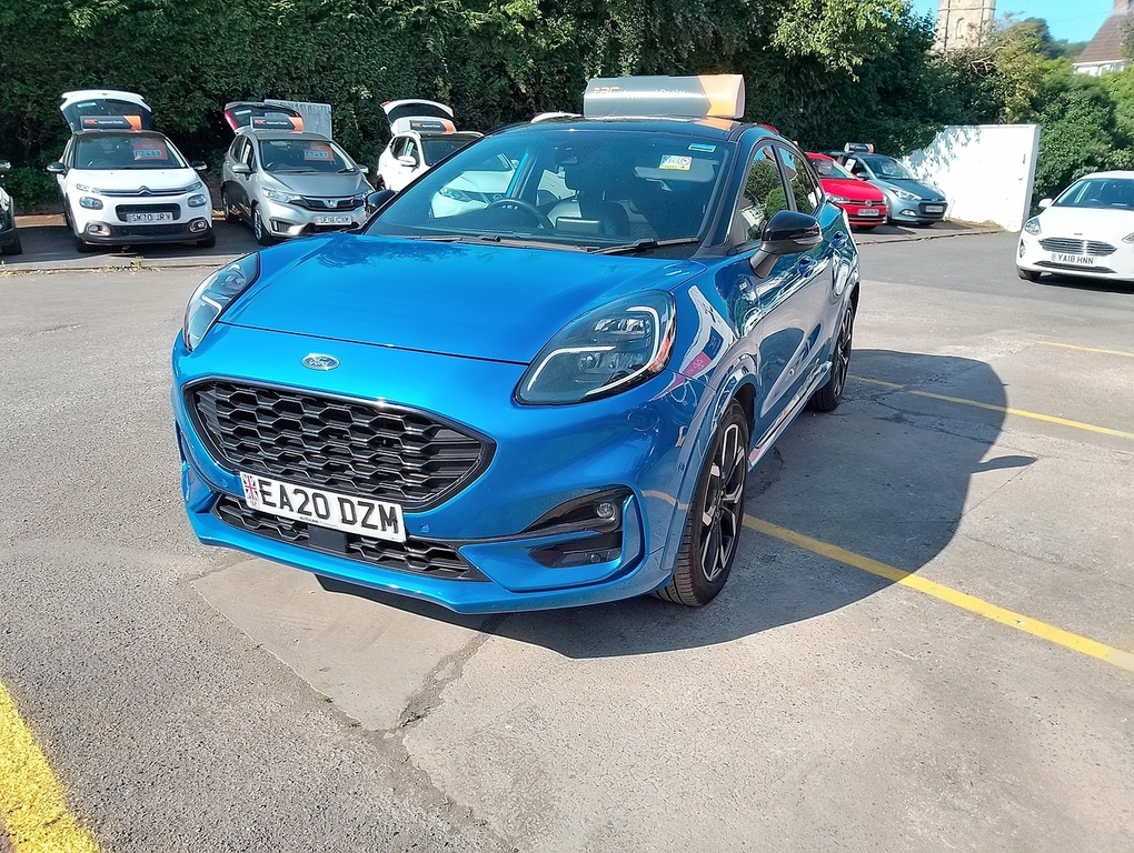 Ford Puma T Ecoboost Mhev St-line X EA20DZM Blue #6