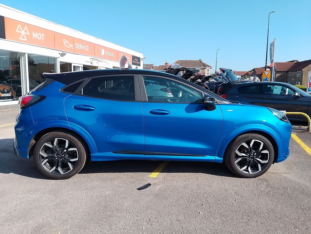 Ford Puma T Ecoboost Mhev St-line X Blue