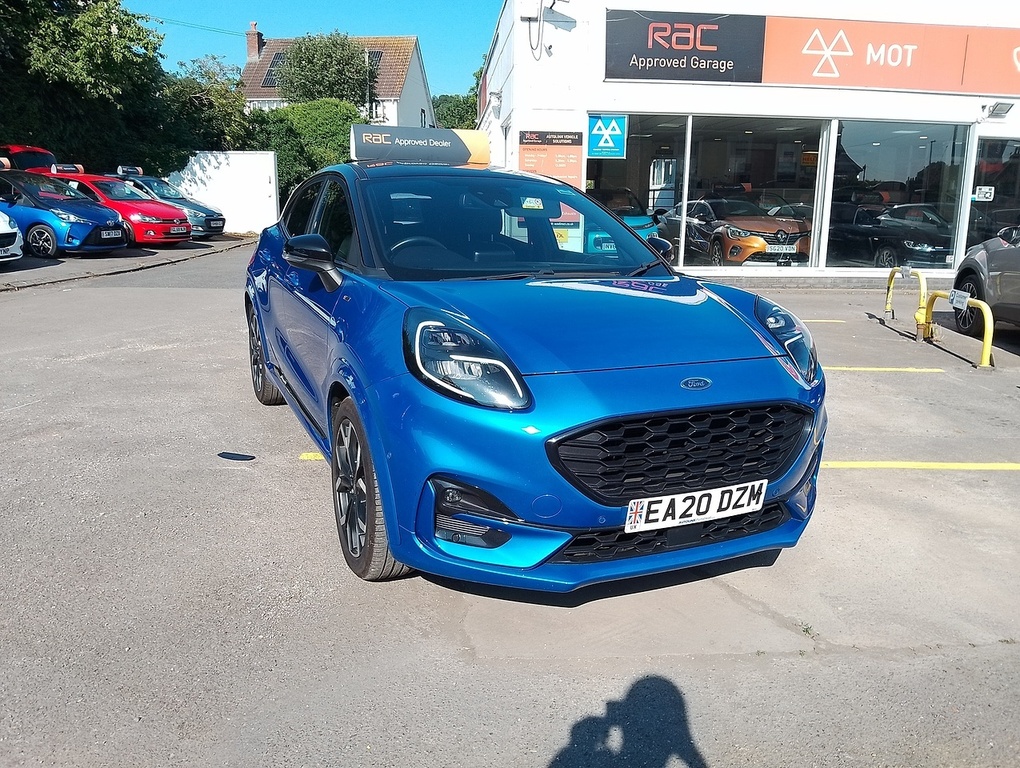 Ford Puma T Ecoboost Mhev St-line X EA20DZM Blue #3