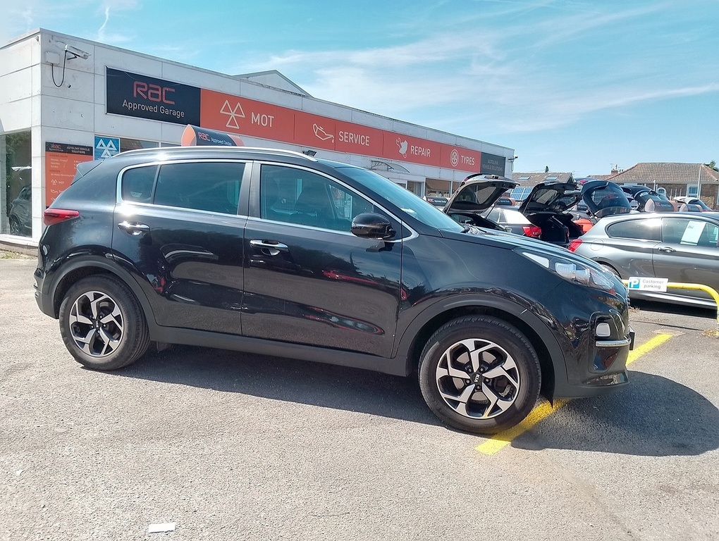 Kia Sportage Gdi 2 DC18YXU Black #2