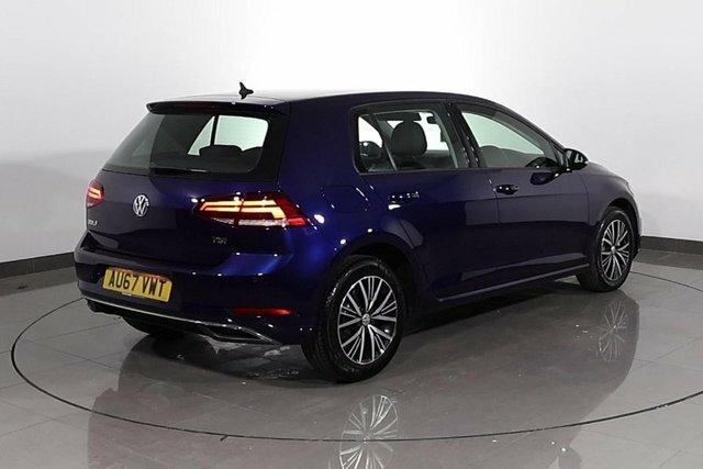Volkswagen Golf 1.0 Tsi Bluemotion Tech Se Nav Hatchback Petro Blue #2