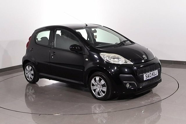 Peugeot 107 1.0 12V Active Hatchback Euro 5 Black