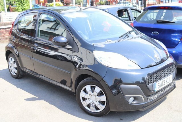 Peugeot 107 1.0 12V Active Hatchback Euro 5 Black