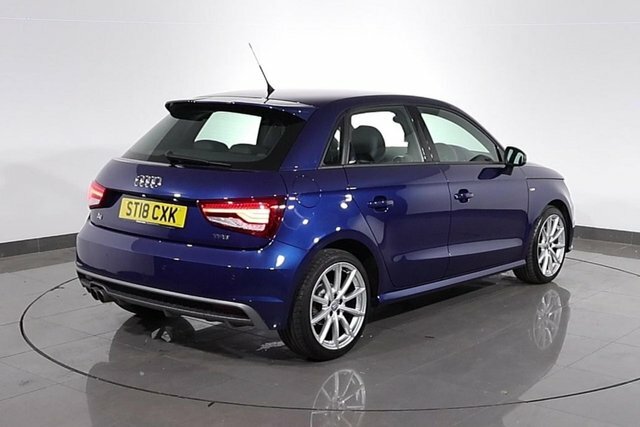 Audi A1 1.4 Tfsi S Line Sportback Euro 6 Blue #6