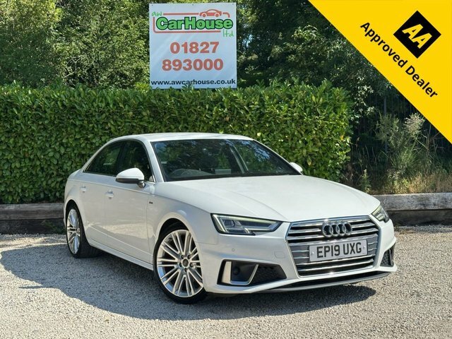 Audi A4 2.0 Tfsi 35 S EP19UXG White