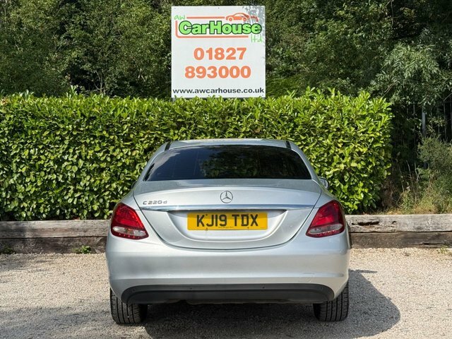 Mercedes-Benz C Class 2.0 C220d Se Saloon KJ19TDX Silver #5