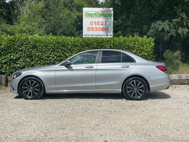 Mercedes-Benz C Class 2.0 C220d Se Saloon KJ19TDX Silver #6