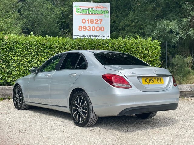 Mercedes-Benz C Class 2.0 C220d Se Saloon KJ19TDX Silver #3