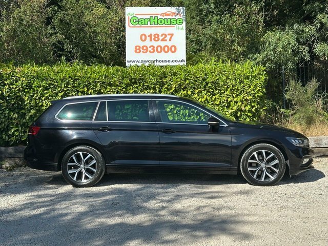 Volkswagen Passat 1.6 Tdi Sel Estate Black #6