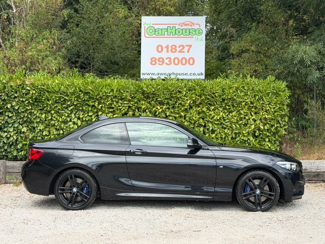 BMW 2 Series Gran Coupe 2.0 220D M Sport NK69UCF Black #4