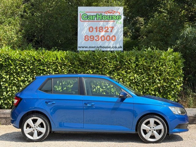 Skoda Fabia 1.2 Tsi Se Hatchback Blue #5