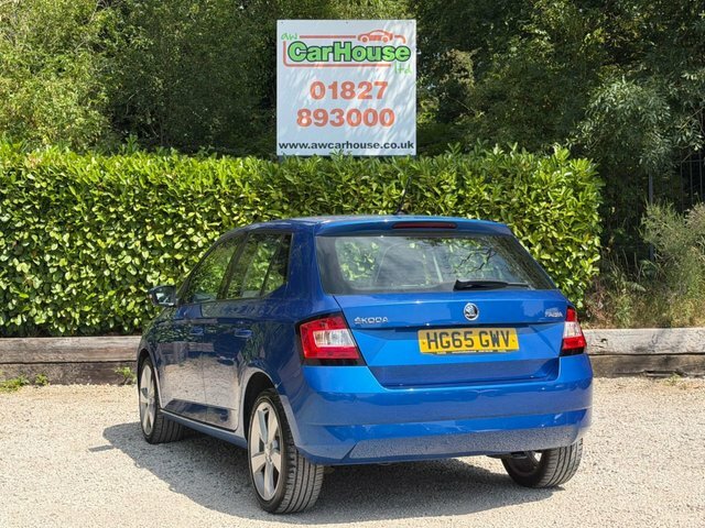 Skoda Fabia 1.2 Tsi Se Hatchback Blue #3