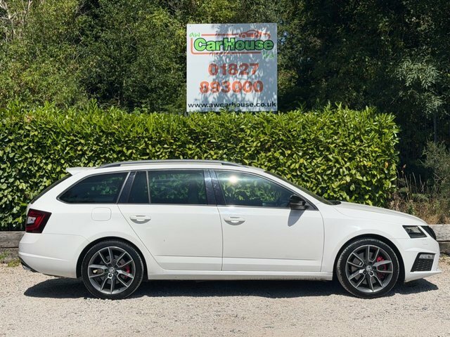 Skoda Octavia 2.0 Tsi Gpf Vrs KN69RCY White #5