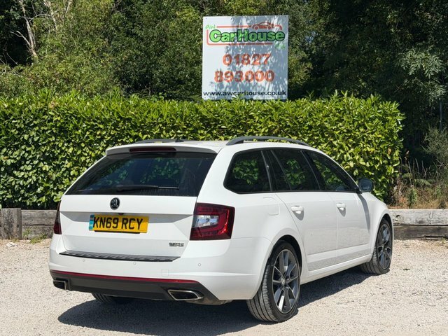 Skoda Octavia 2.0 Tsi Gpf Vrs KN69RCY White #2