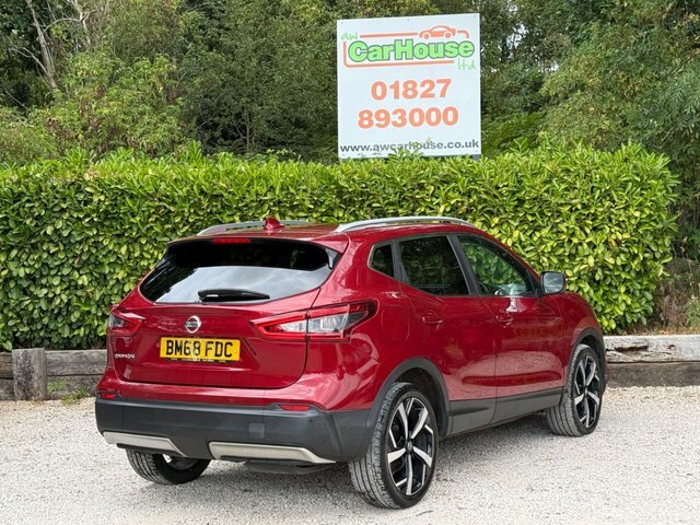 Nissan Qashqai 1.5 Dci Tekna Suv BM68FDC Red #2