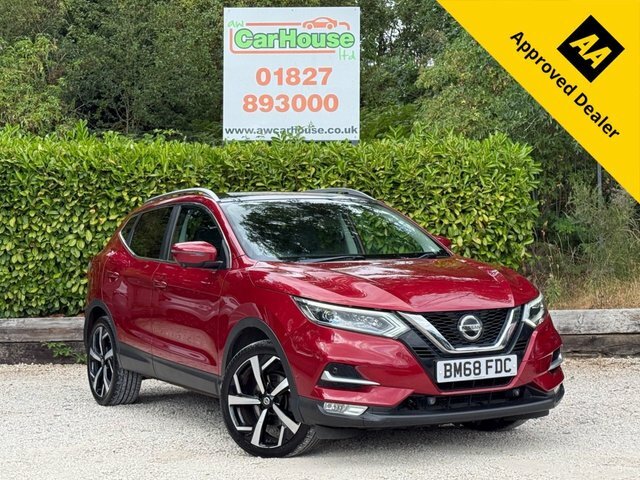 Nissan Qashqai 1.5 Dci Tekna Suv BM68FDC Red