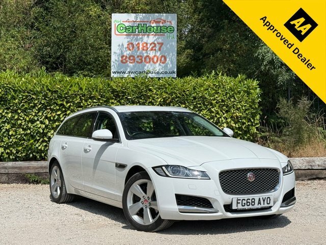 Jaguar XF 2.0I Portfolio Gpf Sportbrake FG68AYO White