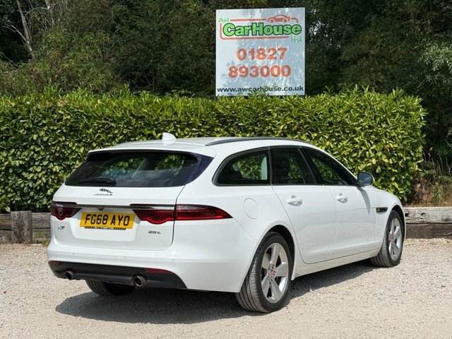 Jaguar XF 2.0I Portfolio Gpf Sportbrake FG68AYO White #2