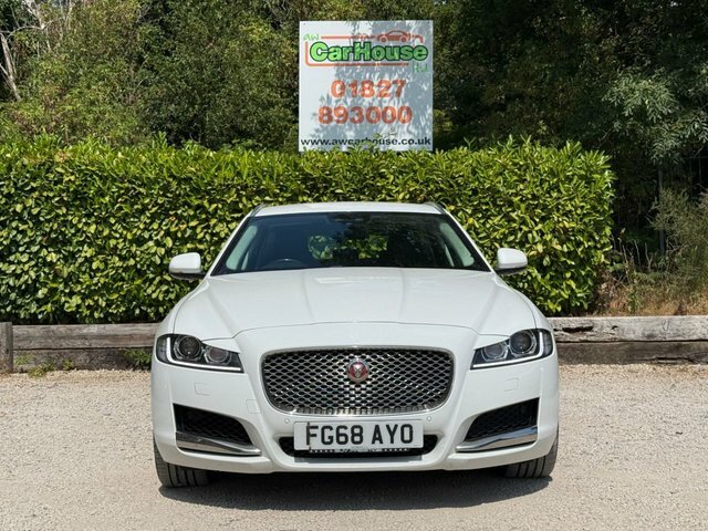 Jaguar XF 2.0I Portfolio Gpf Sportbrake FG68AYO White #5