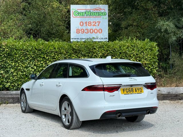 Jaguar XF 2.0I Portfolio Gpf Sportbrake FG68AYO White #3