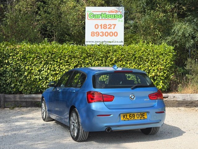 BMW 1 Series 1.5 118I Sport Hatchback Blue #3