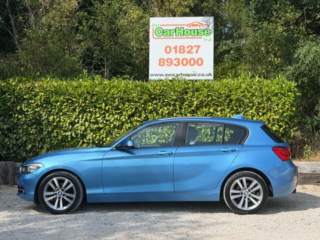 BMW 1 Series 1.5 118I Sport Hatchback Blue #6
