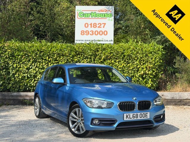BMW 1 Series 1.5 118I Sport Hatchback Blue