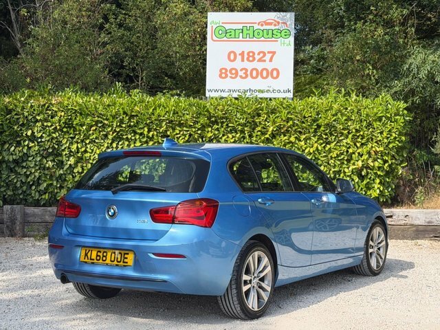 BMW 1 Series 1.5 118I Sport Hatchback Blue #2