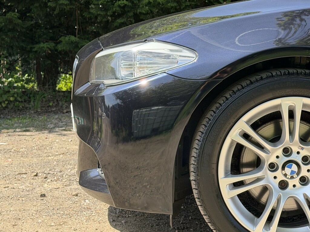 BMW 5 Series 2.0 520D M Sport Saloon Black #6