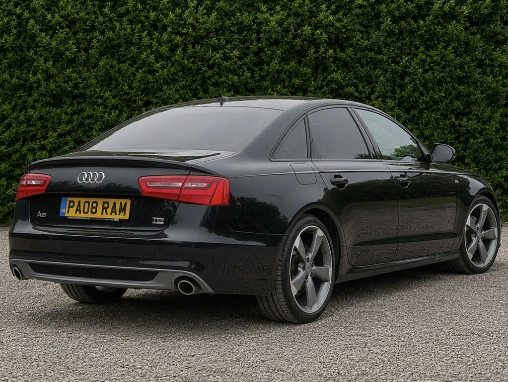 Audi A6 Saloon 3.0 Tdi V6 Black Edition PA08RAM Black #4