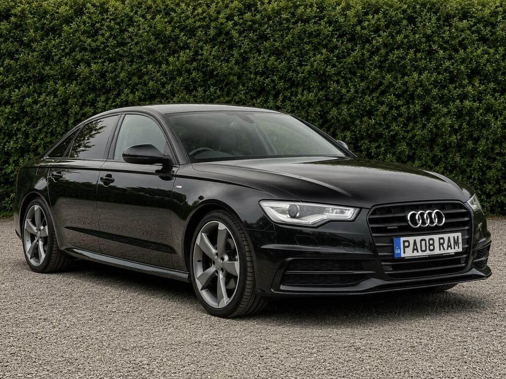 Audi A6 Saloon 3.0 Tdi V6 Black Edition PA08RAM Black #6