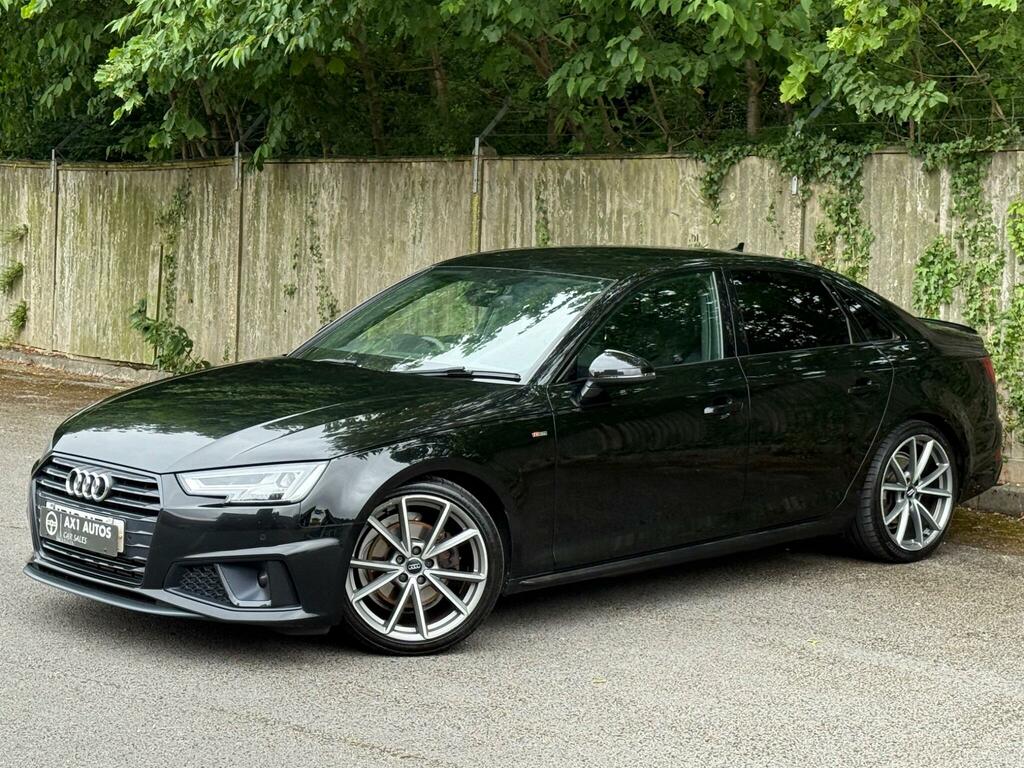 Audi A4 Black Edition Black #3