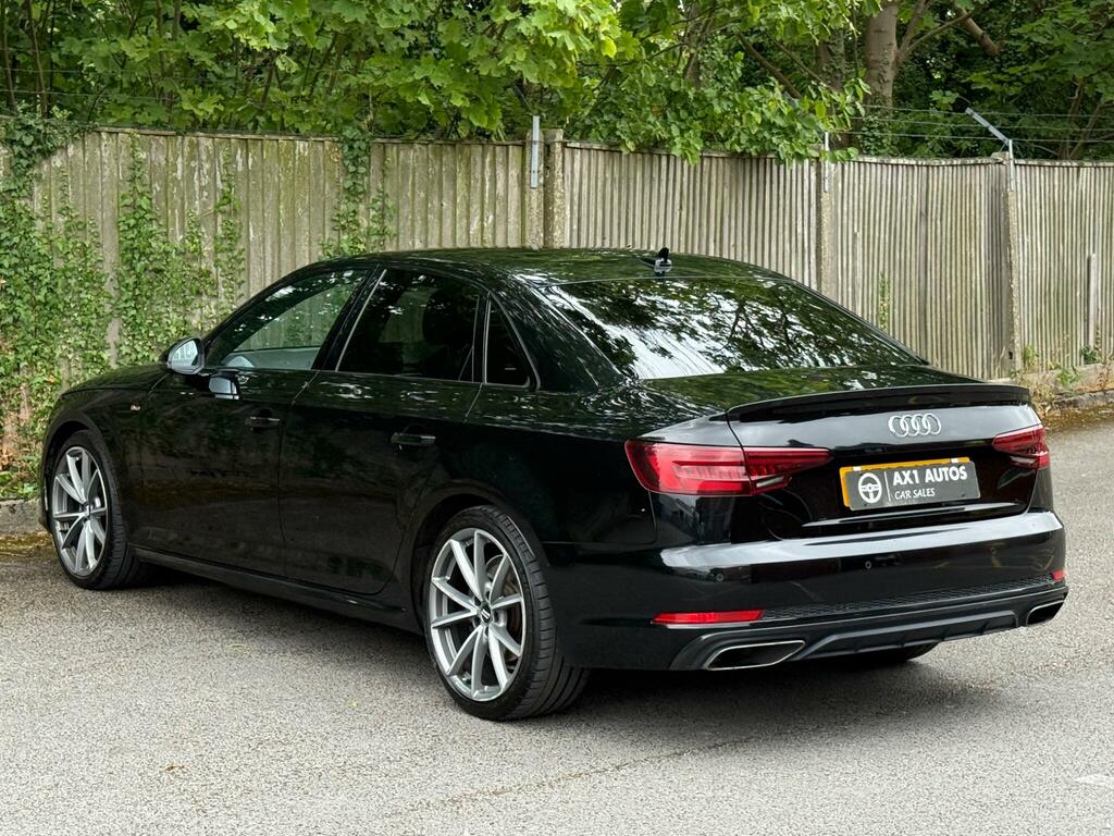 Audi A4 Black Edition Black #4