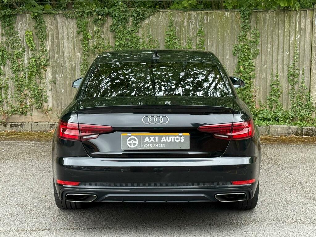 Audi A4 Black Edition Black #6