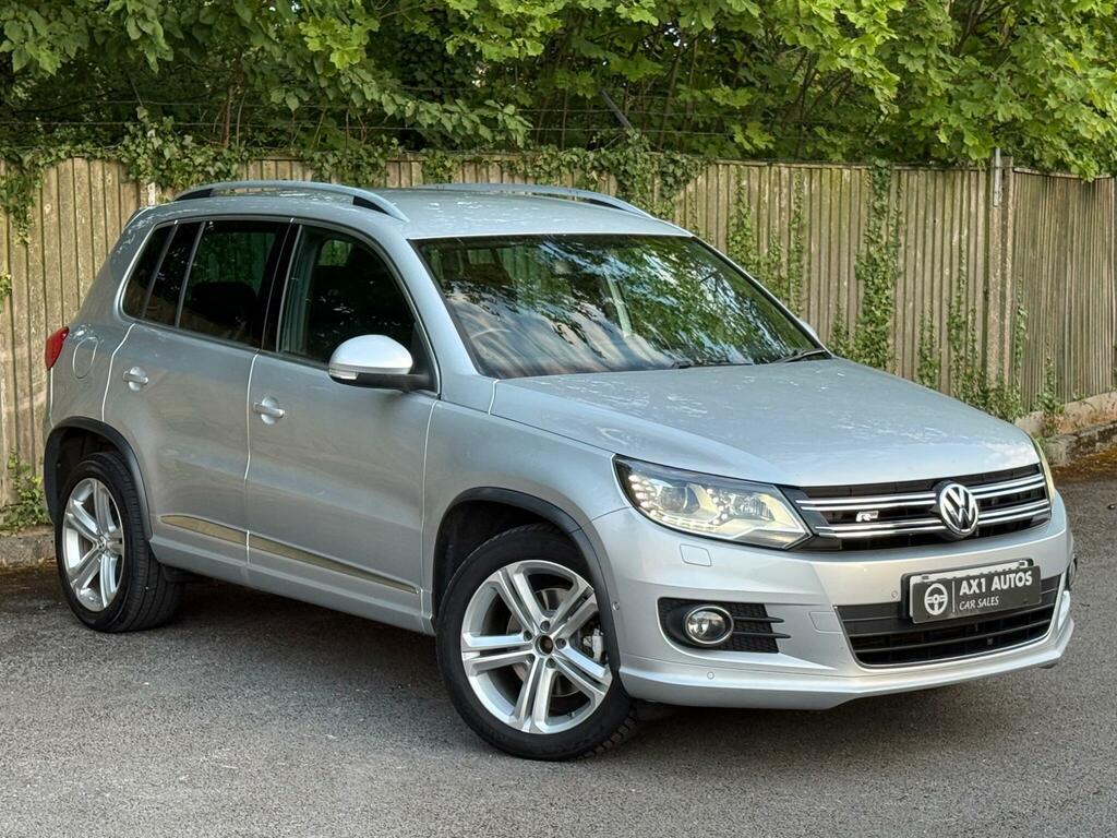 Volkswagen Tiguan 2.0 Tdi Bluemotion Tech R-line Dsg 4Wd Euro 5 Ss Silver