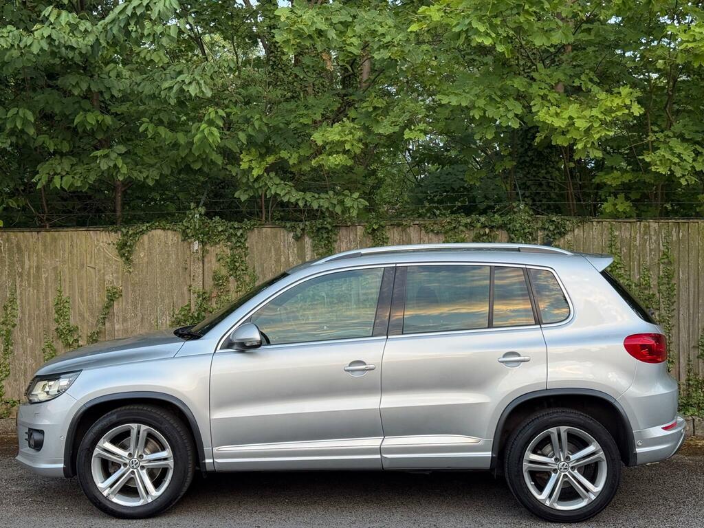Volkswagen Tiguan 2.0 Tdi Bluemotion Tech R-line Dsg 4Wd Euro 5 Ss Silver #5
