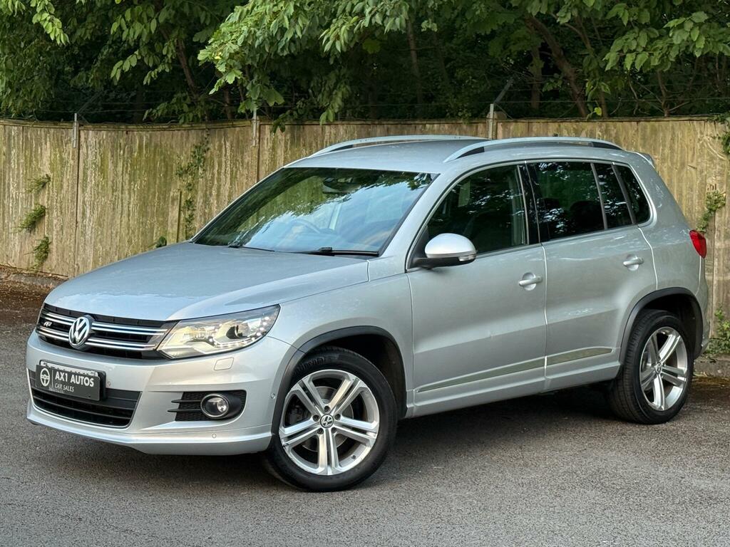 Volkswagen Tiguan 2.0 Tdi Bluemotion Tech R-line Dsg 4Wd Euro 5 Ss Silver #3