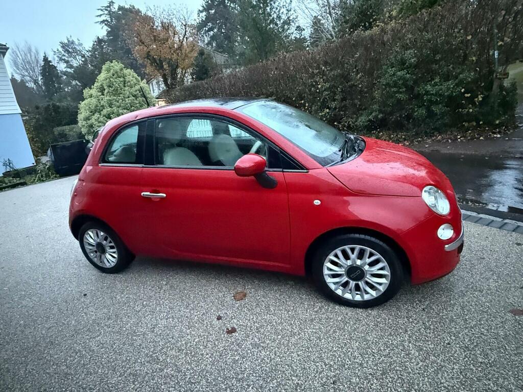 Fiat 500 Hatchback 1.2 Lounge Euro 6 Ss 201464 GX64UBK Red #3