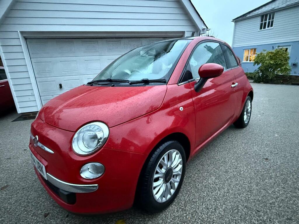 Fiat 500 Hatchback 1.2 Lounge Euro 6 Ss 201464 GX64UBK Red #6