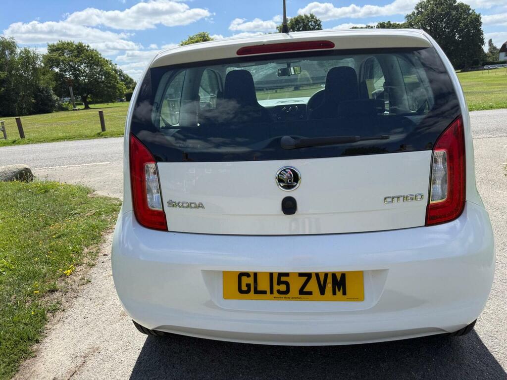 Skoda Citigo Hatchback 1.0 Mpi Se Euro 5 201515 White #6