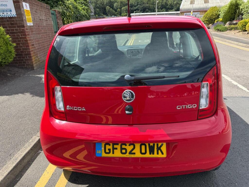 Skoda Citigo Hatchback 1.0 Mpi S Euro 5 201262 Red #6