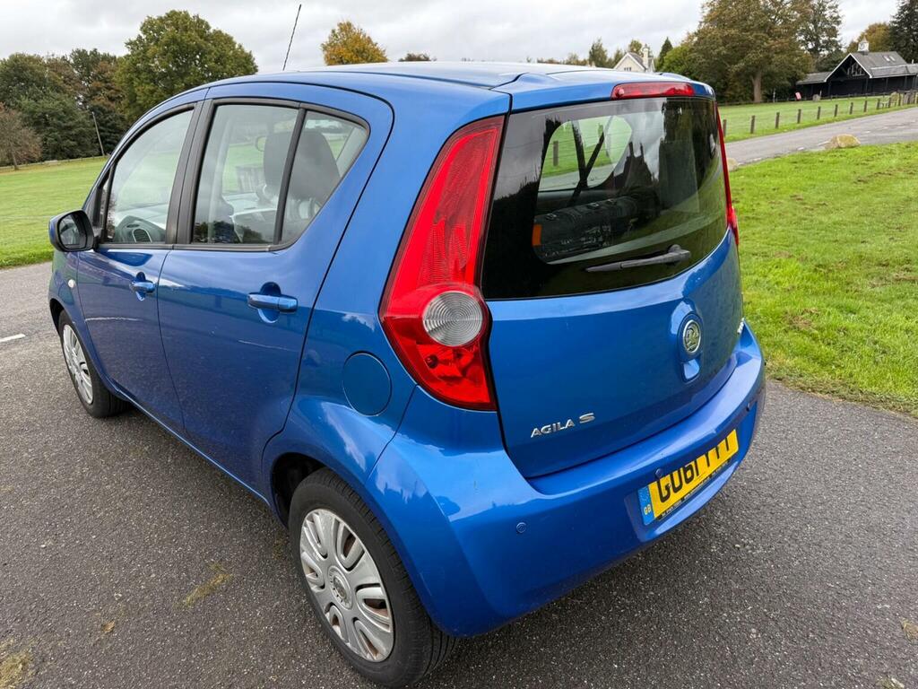 Vauxhall Agila 1.0 Ecoflex 12V S Euro 5 Ac Blue #6