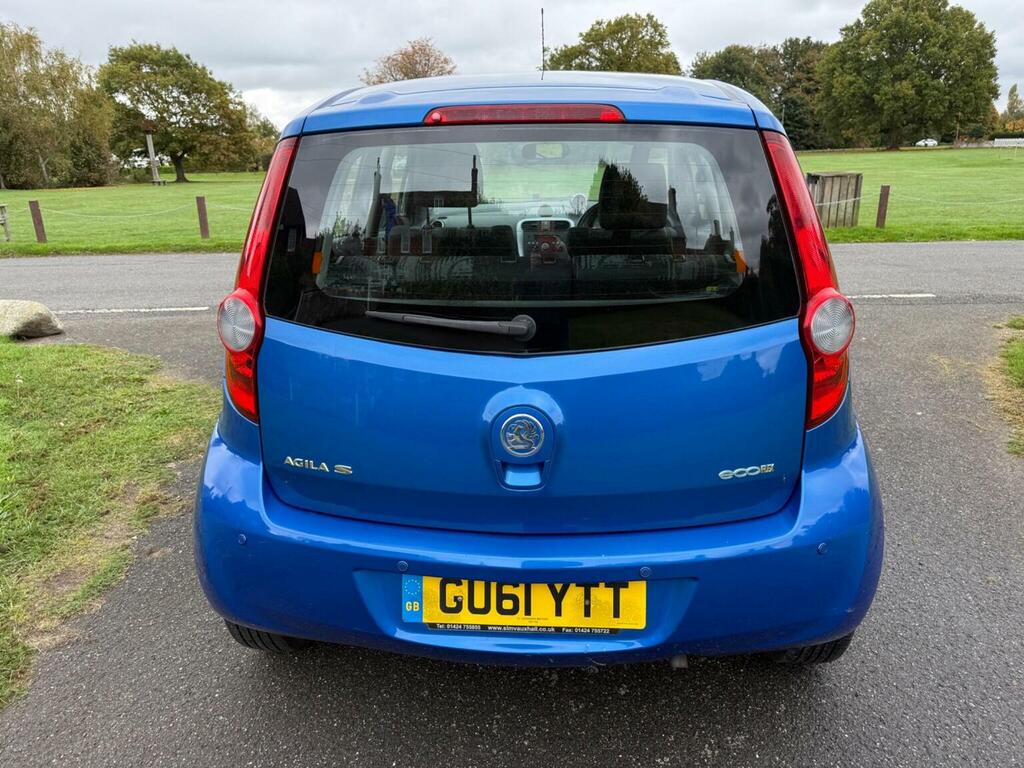 Vauxhall Agila 1.0 Ecoflex 12V S Euro 5 Ac Blue #5