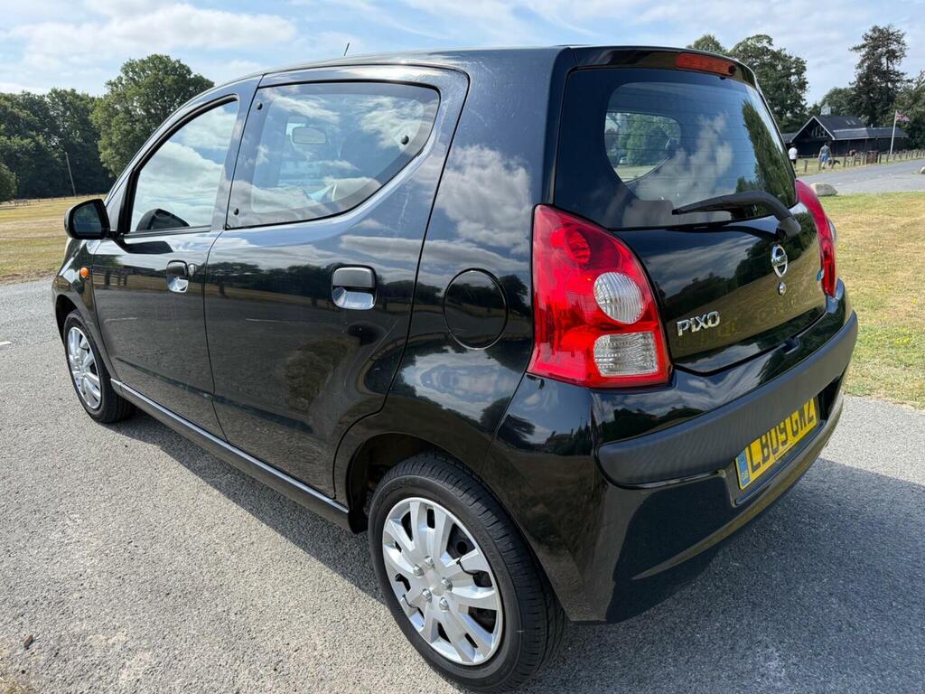 Nissan Pixo Hatchback 1.0 Acenta Euro 5 200909 Black #4