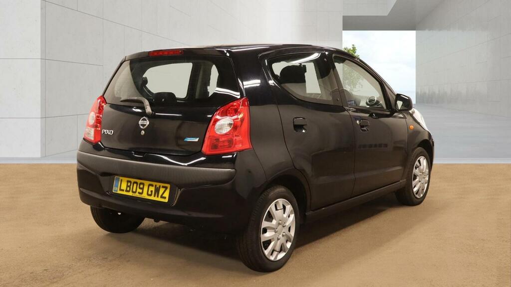 Nissan Pixo Hatchback 1.0 Acenta Euro 5 200909 Black #4