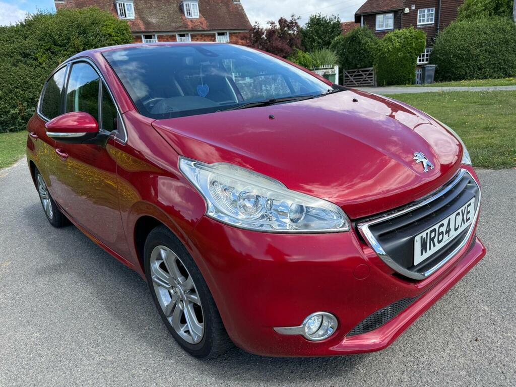Peugeot 208 1.6 E-hdi Allure Euro 5 Ss Red